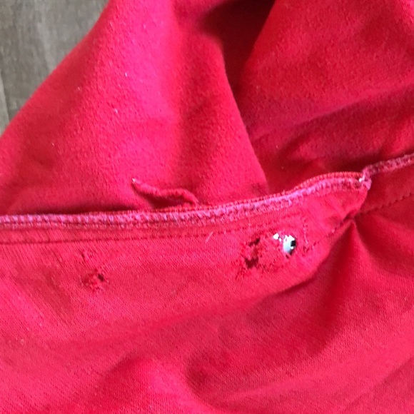 Lululemon Fitted Tanks Black and Red Bundle 4 - Picture 10 of 11